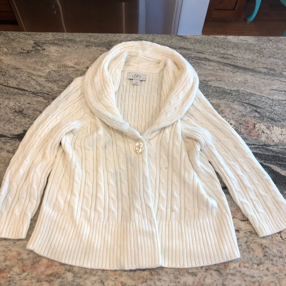 Loft cropped sweater